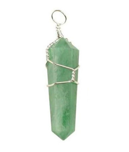 Wire Wrapped Aventurine Point