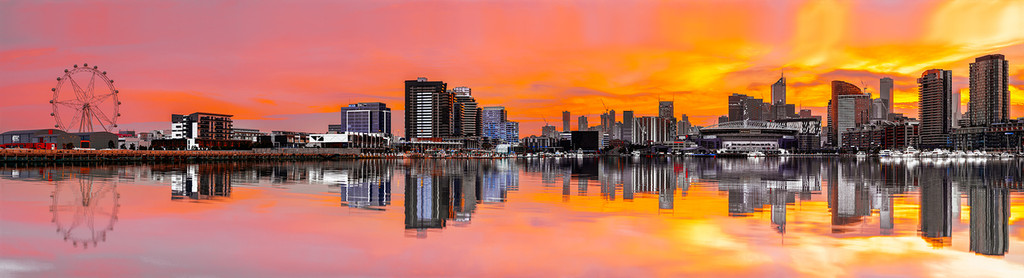 Melbourne Docklands Mega Panorama