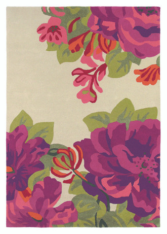 Sanderson Mid Summer Rose 45600