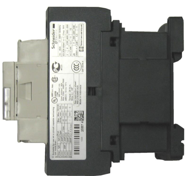 LC1D25 Telemecanique / Square D TeSys Contactor By Schneider Electric