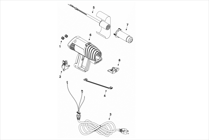 Proheat Varitemp Heat Gun Replacement Parts