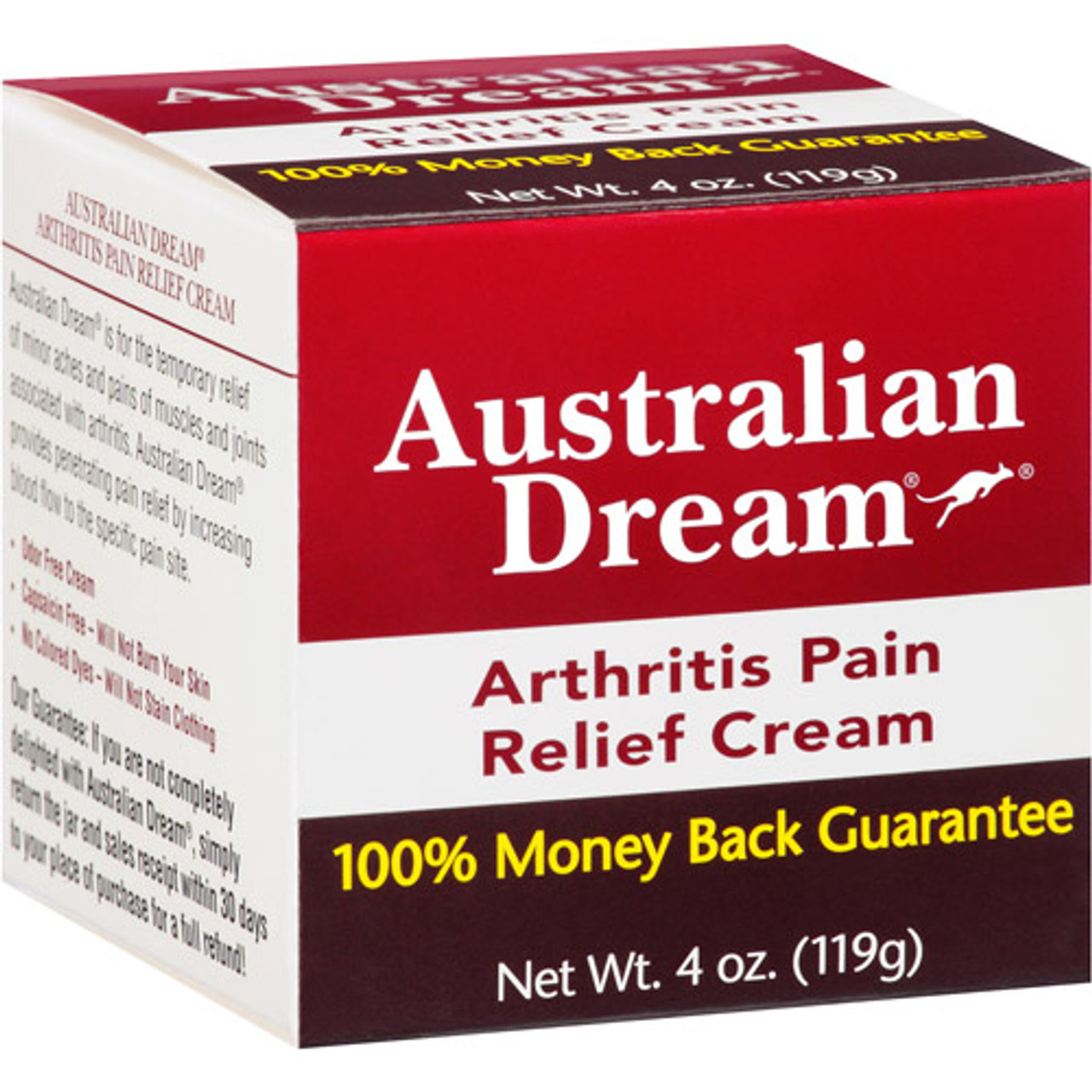 Australian Dream Arthritis Pain Relief Cream 4 oz 1 Ea Australian Dream Arthritis Pain Relief Cream 4 oz 1 Ea