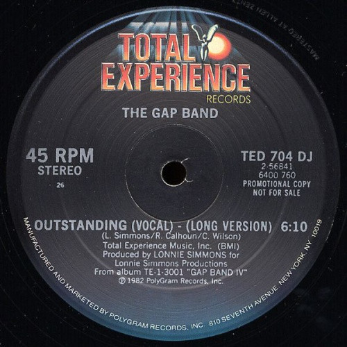 The Gap Band - Outstanding - 12\