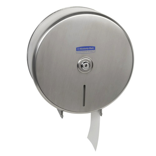Kimberly Clark Jumbo Roll Stainless Steel Dispenser (4972) Splitboxes