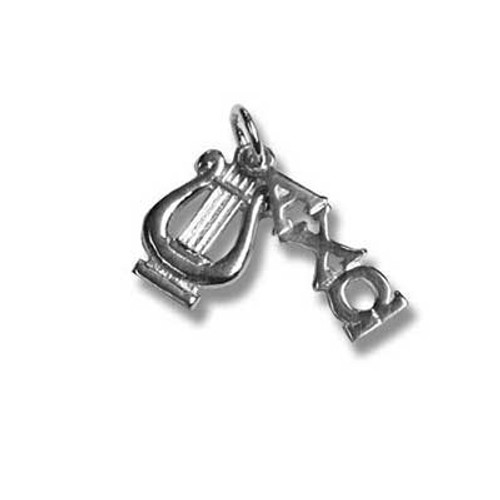 Alpha Chi Omega Lavalier With Greek letters and Lyre