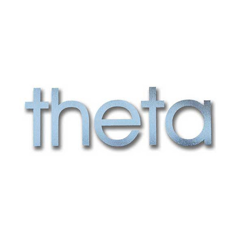 Kappa Alpha Theta Sticker in Silver