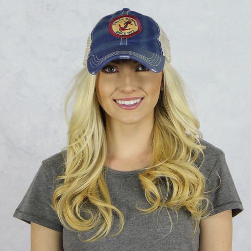 Delta Gamma Hat in Navy