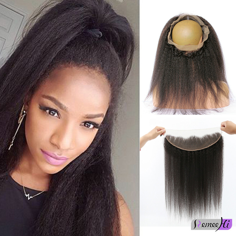 Virgin Remy 360 Lace Frontal Closure Natural Straight – Simply