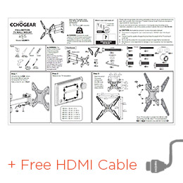 get an awesome install manual and free hdmi cable