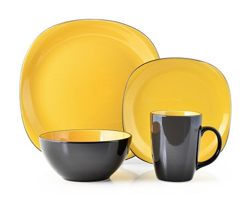 Thomson Pottery 16 Piece Dinnerware Set - Bali Yellow - Odds & Ends ... Thomson Pottery 16 Piece Dinnerware Set - Bali Yellow - Odds & Ends ...