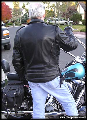 Leather motorcycle jackets available at Fox Creek Leather!