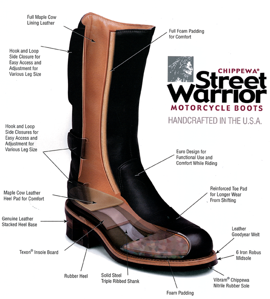 Chippewa Street Warrior Boots