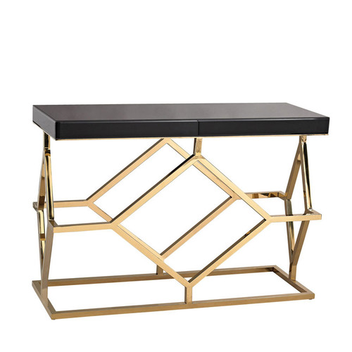 Black and Gold Console Table|Beautiful Stylish Black and Gold ... - ... Black and Gold Deco Console Table. Image 1