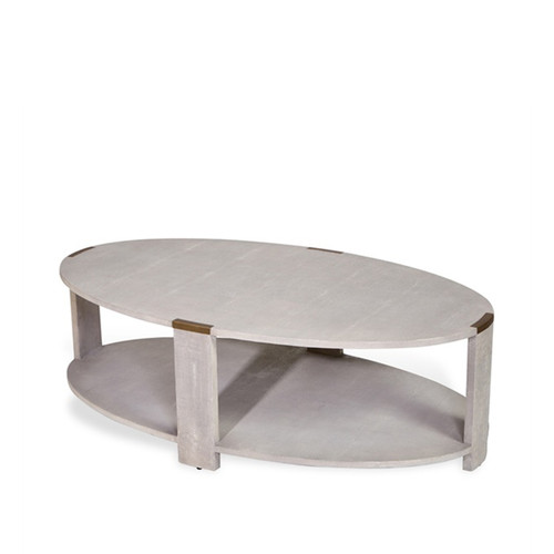 cream shagreen coffee table|cudesso cream shagreen coffee table|cudesso