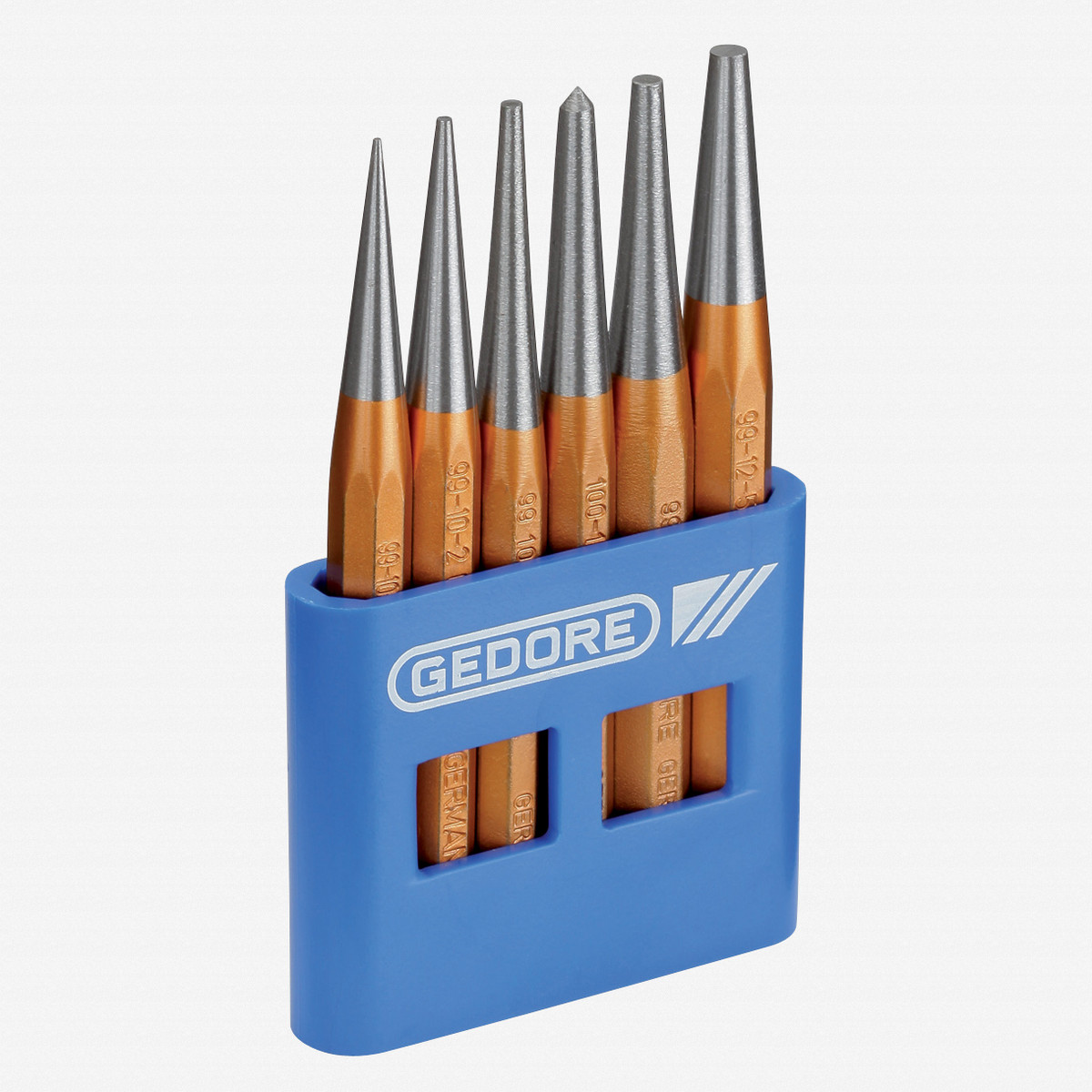 Gedore 8753680 113 Drift punch set 6 pcs in plastic holder