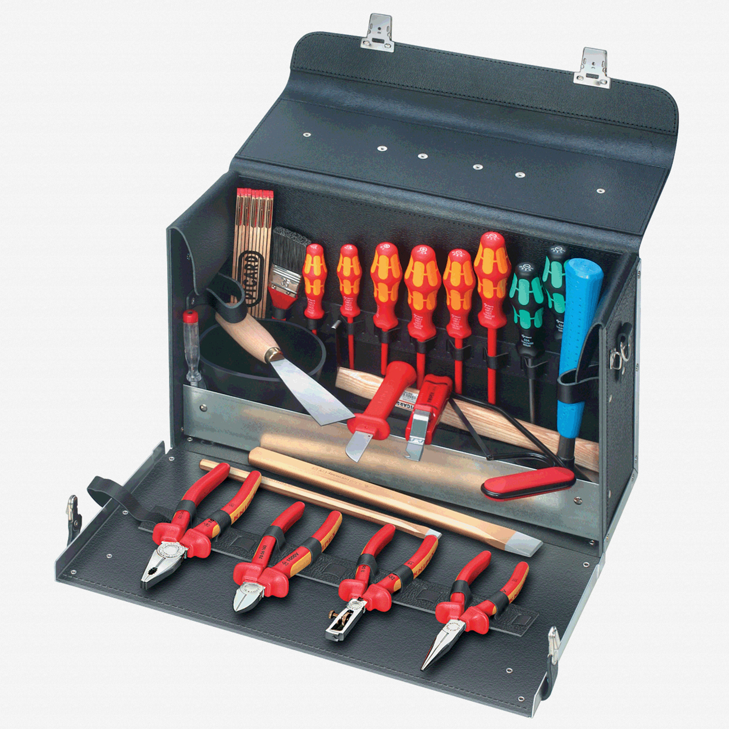 Knipex 002101TL 24 Piece Electrical Contractors Tool Bag Set