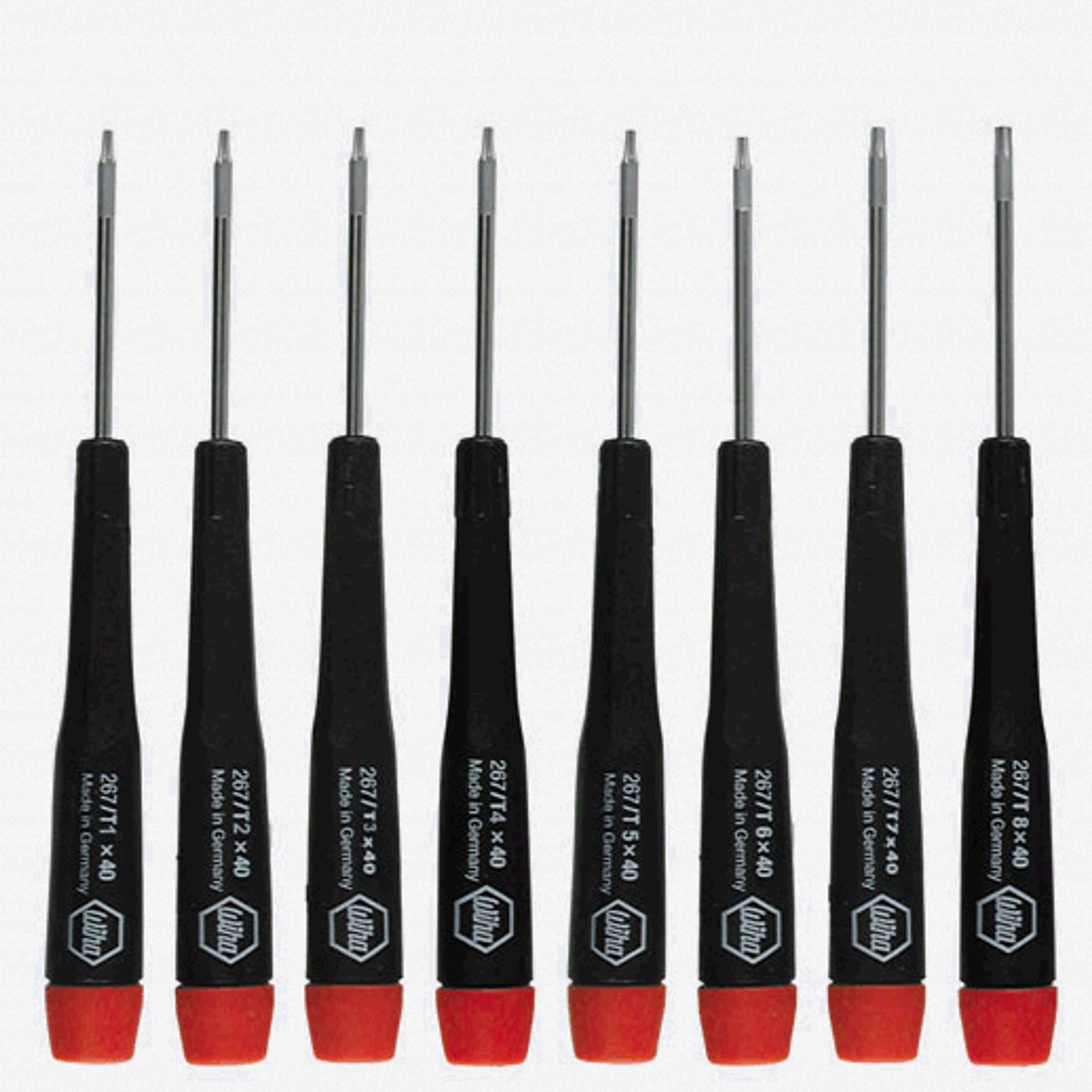Wiha 26791 Precision Torx 8 Pc Set T1T8
