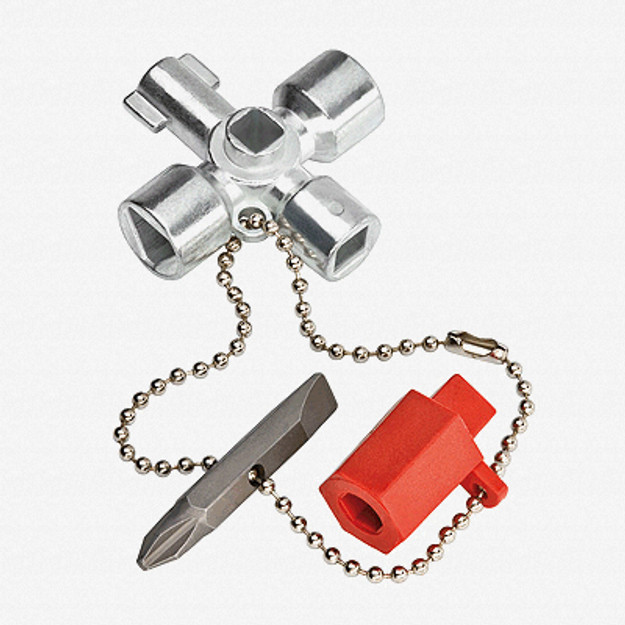 Knipex 001106 Universal Key for all standard cabinets and shut-off systems