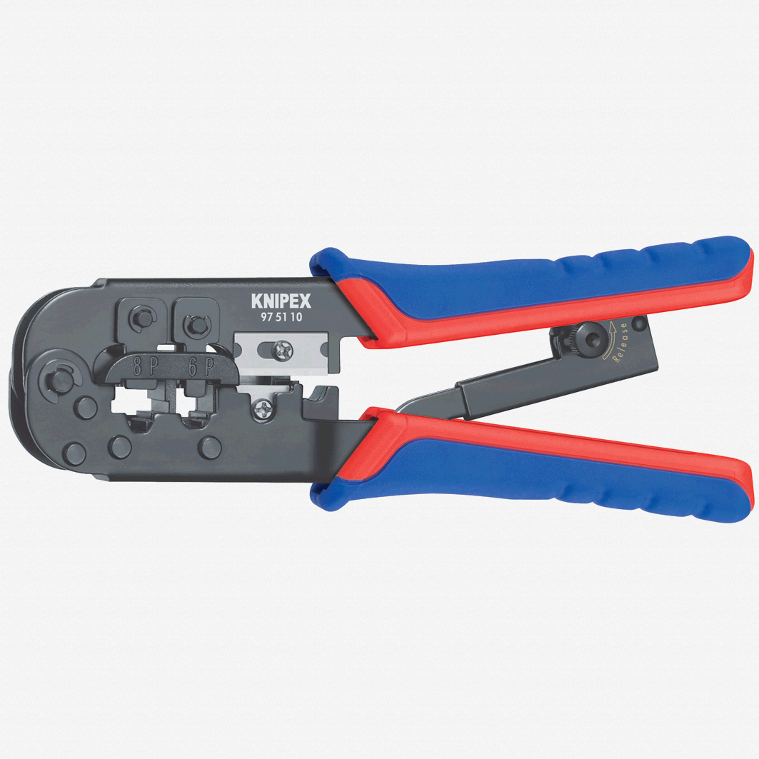 knipex 97 51 10 crimping pliers for western plugs multigrip knipex 97 51 10 crimping pliers for western plugs multigrip