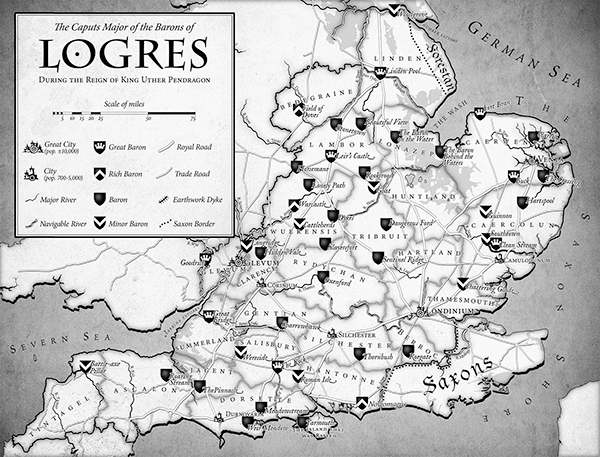 Caput Majors - Map of Logres