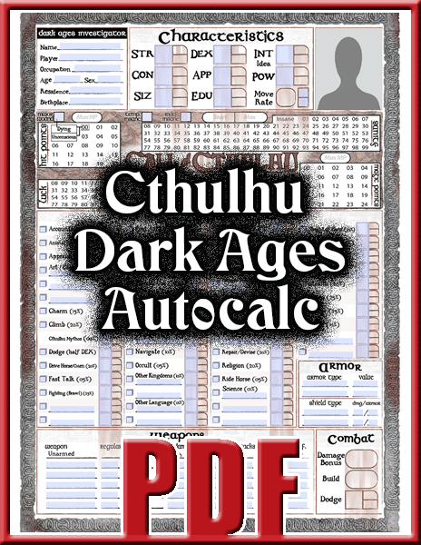 call of cthulhu 7th rpg character sheet