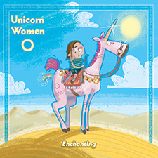 Unicorn Women Khan Card
