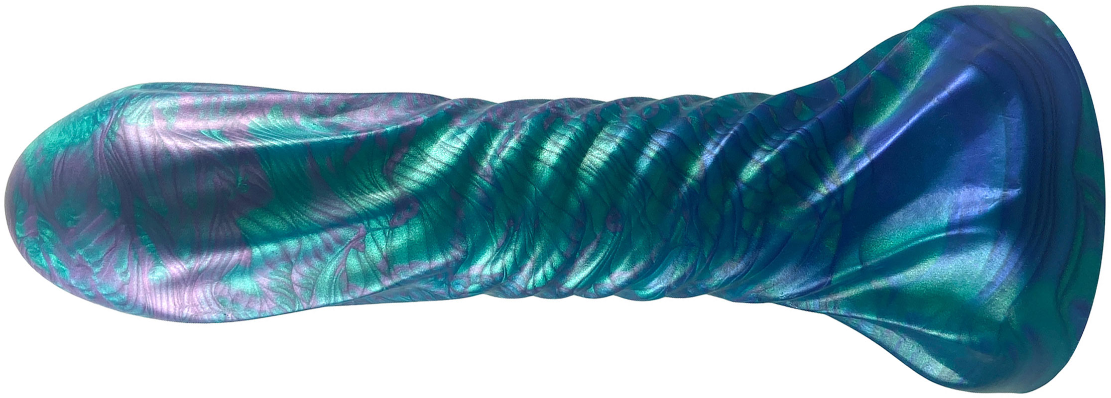 Helios Silicone Fantasy Dildo By Uberrime - Side View