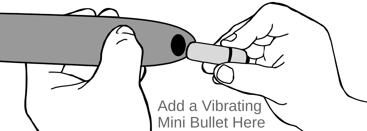 Add a Vibrating Mini Bullet Here