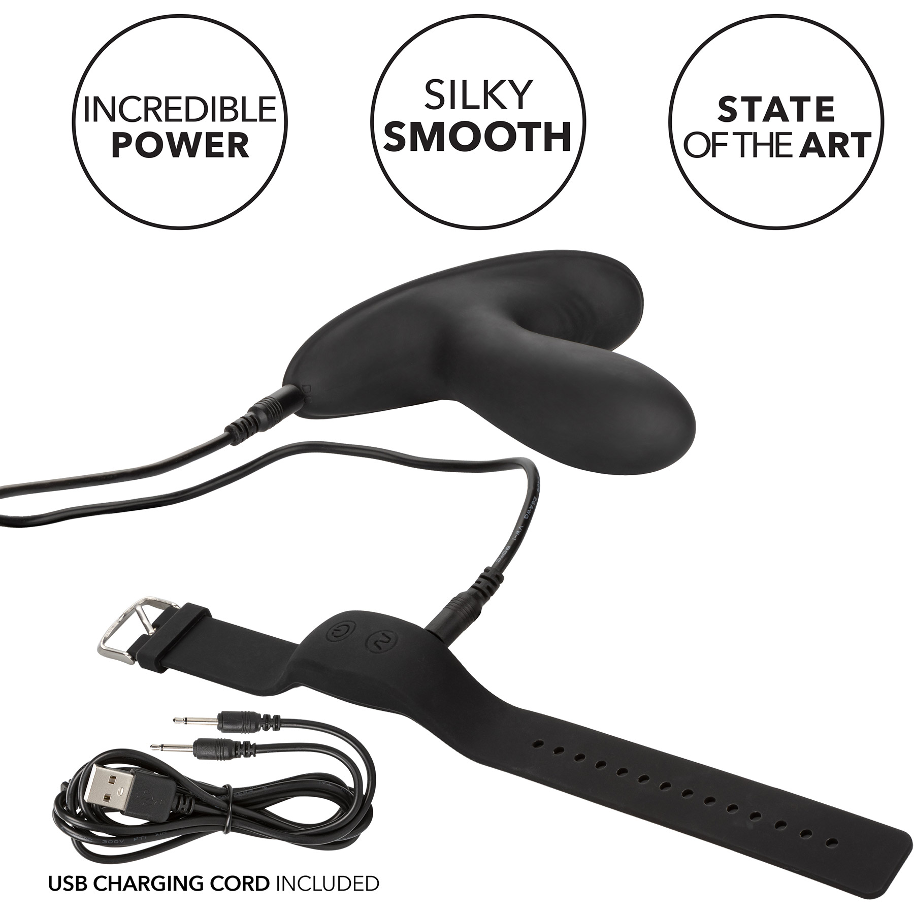 Eclipse Wristband Remote Pulsing Probe Silicone Vibrating Anal Probe - Features