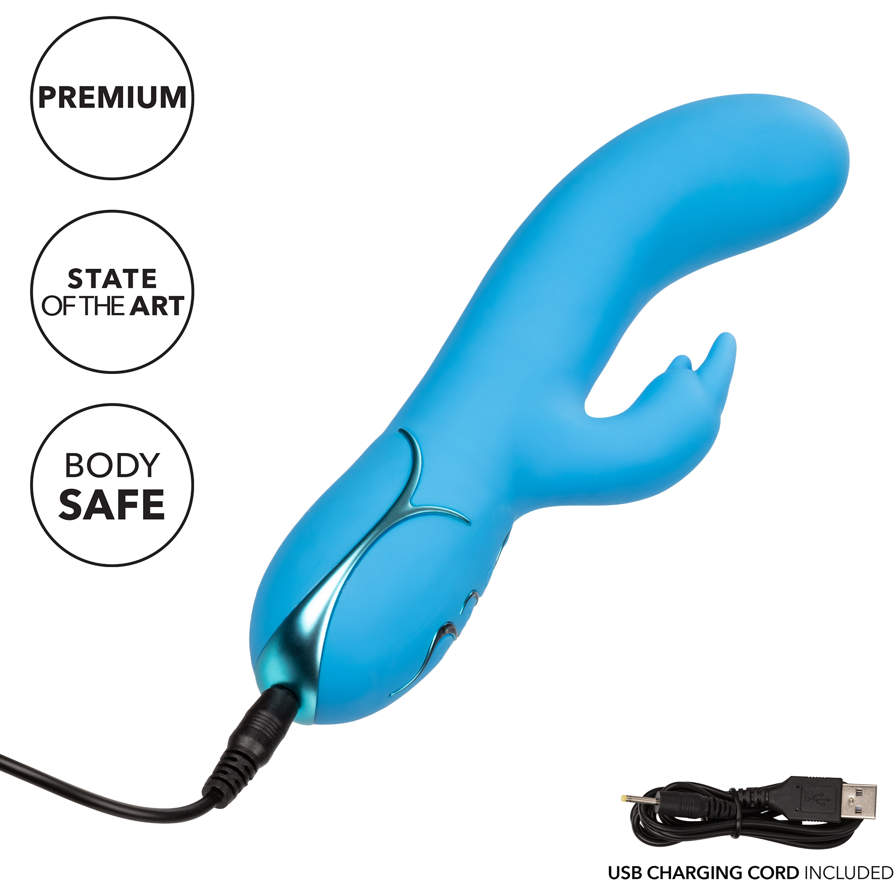  Insatiable G Inflatable G-Bunny Rabbit Style Silicone Vibrator - Charging