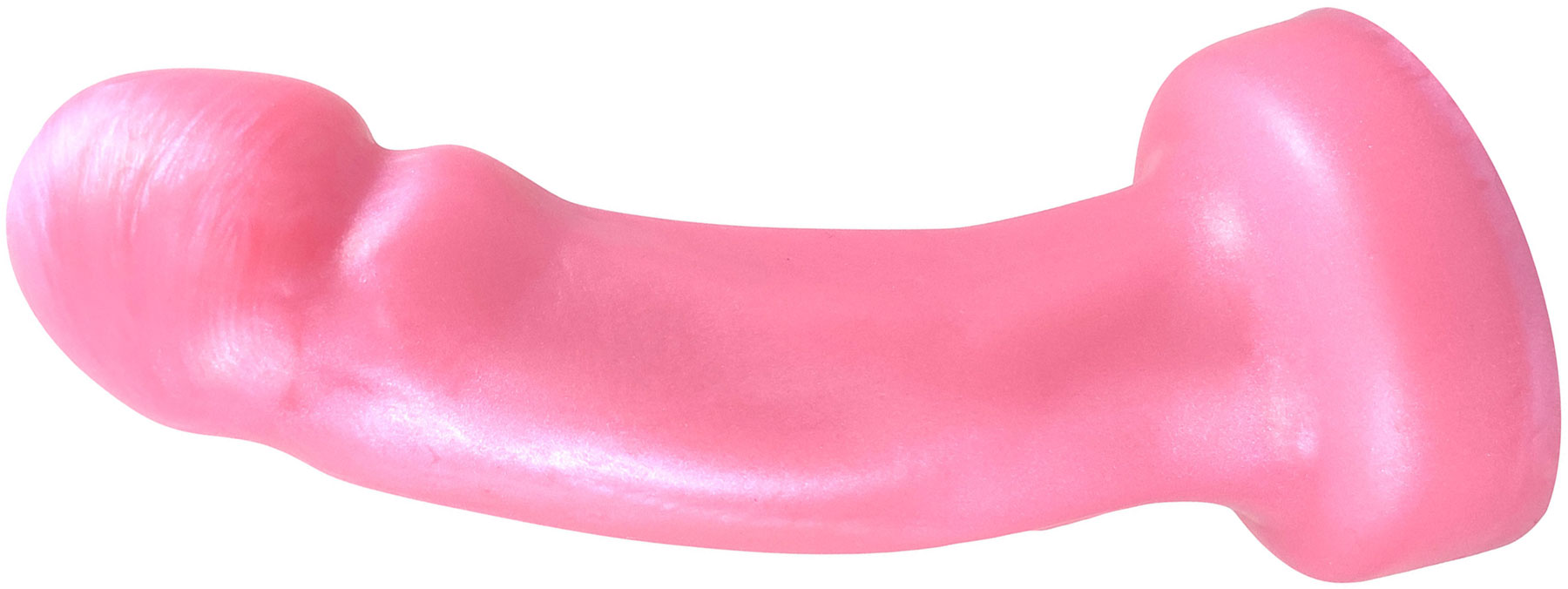 Splendid Dual-Density Silicone Dildo By Uberrime - Small, Pearl Pink