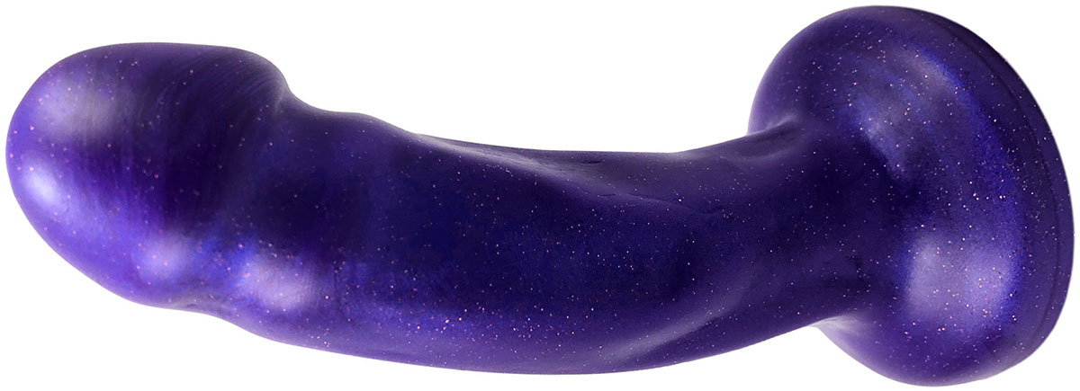 Splendid Dual-Density Silicone Dildo By Uberrime - Small, Orchid