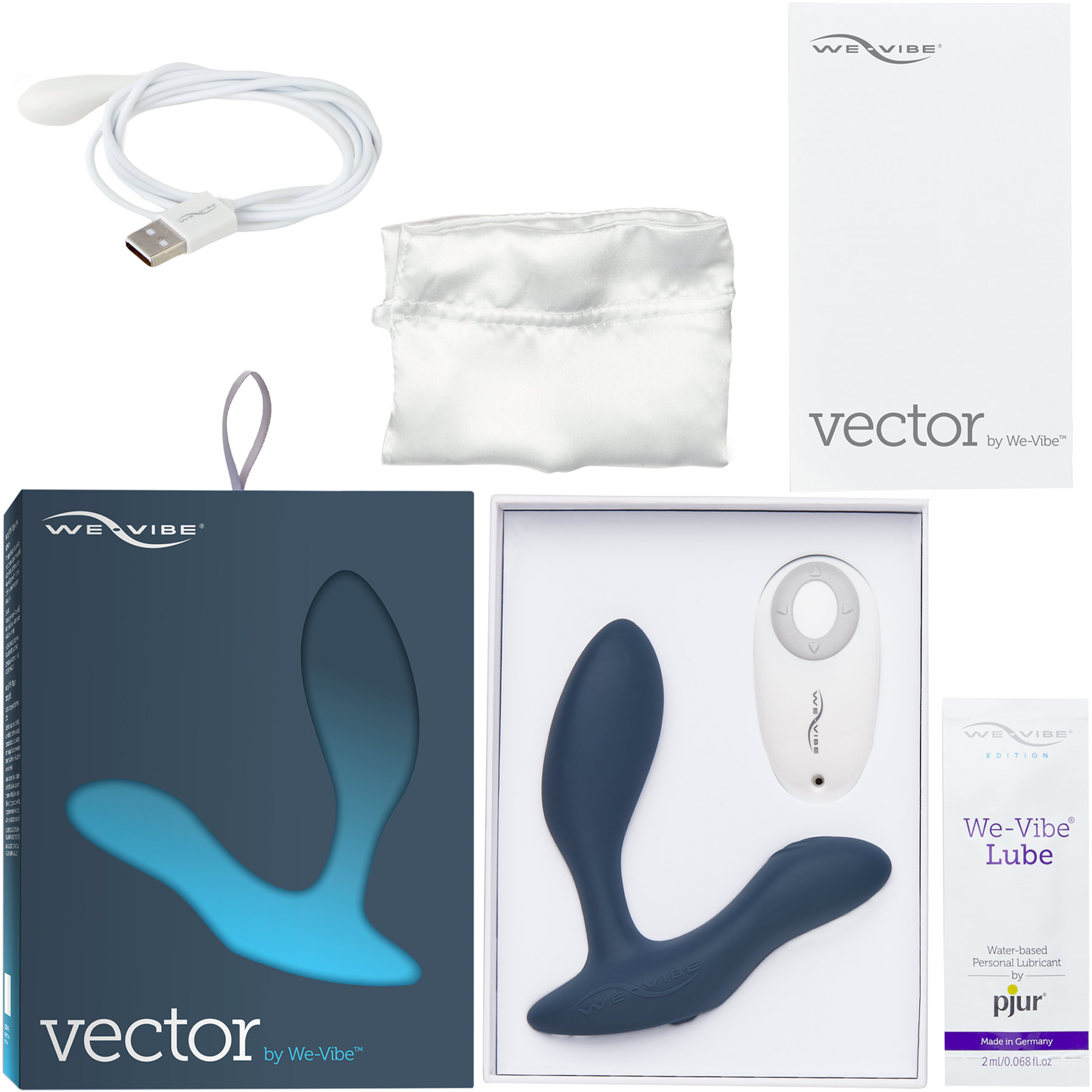 We-Vibe Vector -  What's Included