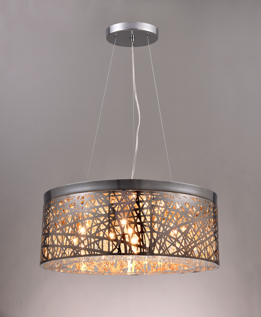 Nine lamp Round Pendant light fixture. - Toronto & Vaughan Home Decor