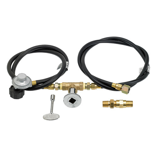 American Fireglass Propane Fire Pit Installation Kit with Key Valve American Fireglass Propane Fire Pit Installation Kit with Key Valve