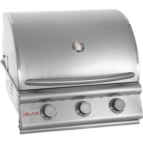 Blaze 3 burner grill closed hood Blaze 3 burner grill closed hood