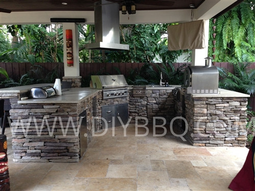 DIY BBQ Miami Special BBQ Island - Frame Only DIY BBQ Miami Special BBQ Island - Frame Only