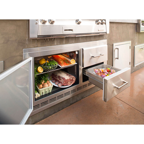 Alfresco Built In Under Grill Refrigerator Alfresco Built In Under Grill Refrigerator