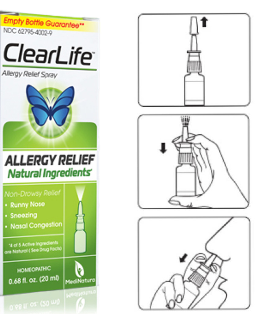 ClearLife Nasal Spray Homeopathic Remedy