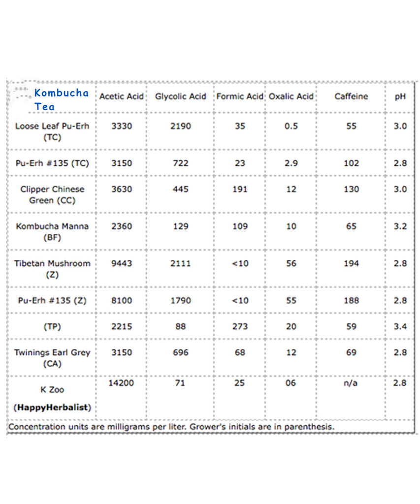 Kombucha Tea Brewing Comparison