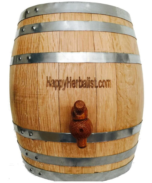 20 Liter = 2 1/2 Gallon American Oak