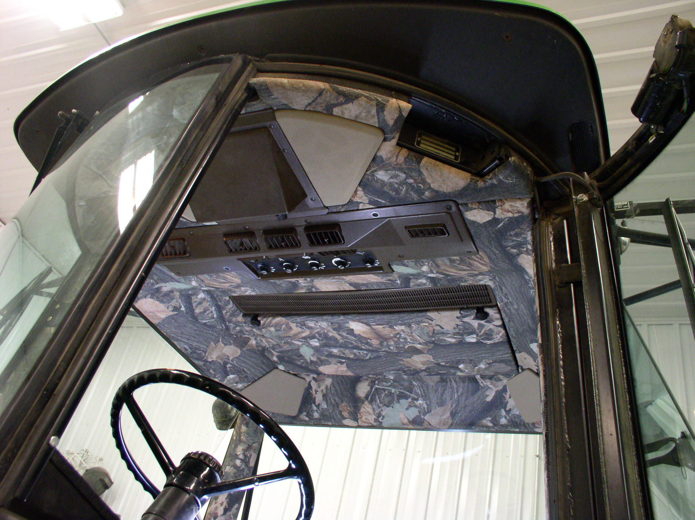 Camouflage Cab Kits A New Option To Personalize Your Tractor Interior Tractor Interior 9560