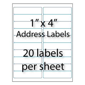 how to print address labels from pages