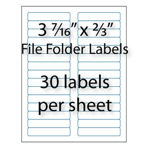 Avery 16 per page labels