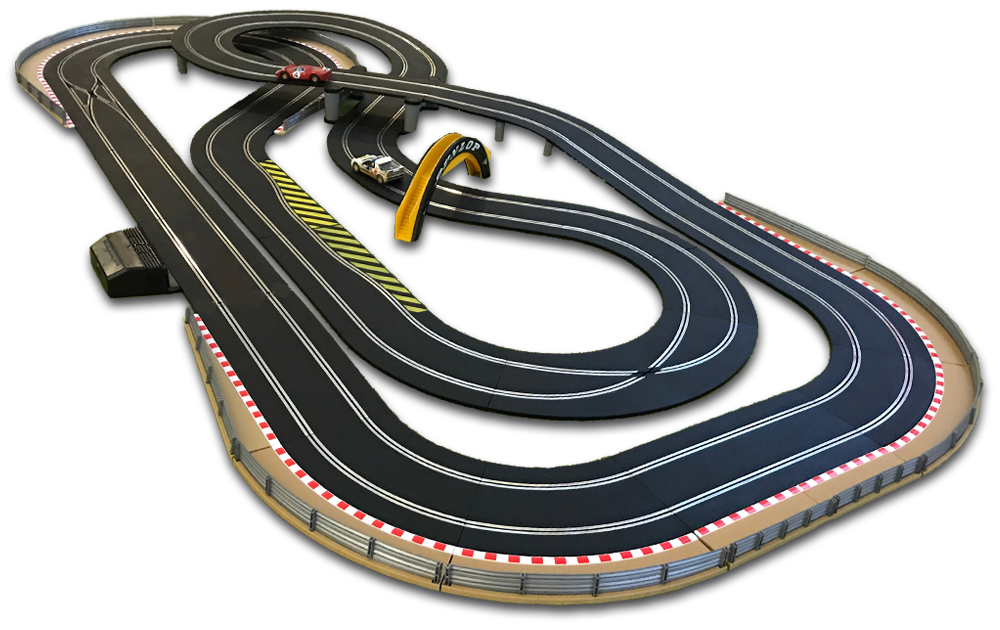 large scalextric track