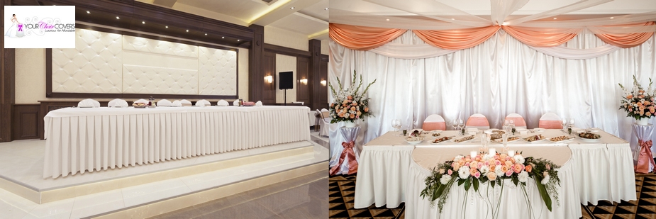 table skirts table skirts for weddings, trade shows and catering events