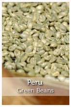 Peru Fair Trade Organic Green Coffee Beans