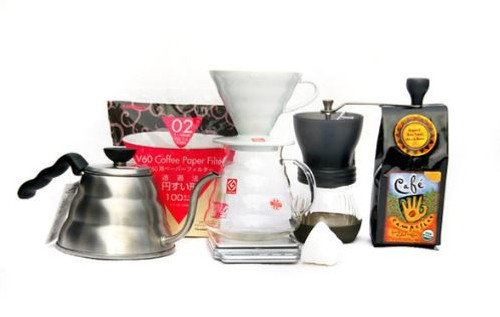 Hario Pour-Over Coffee Kit for Home
