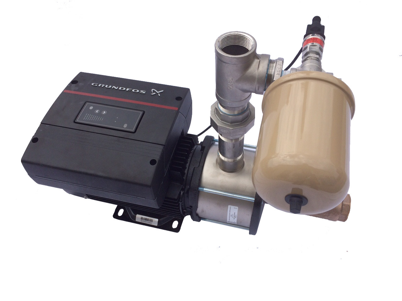 grundfos constant pressure system