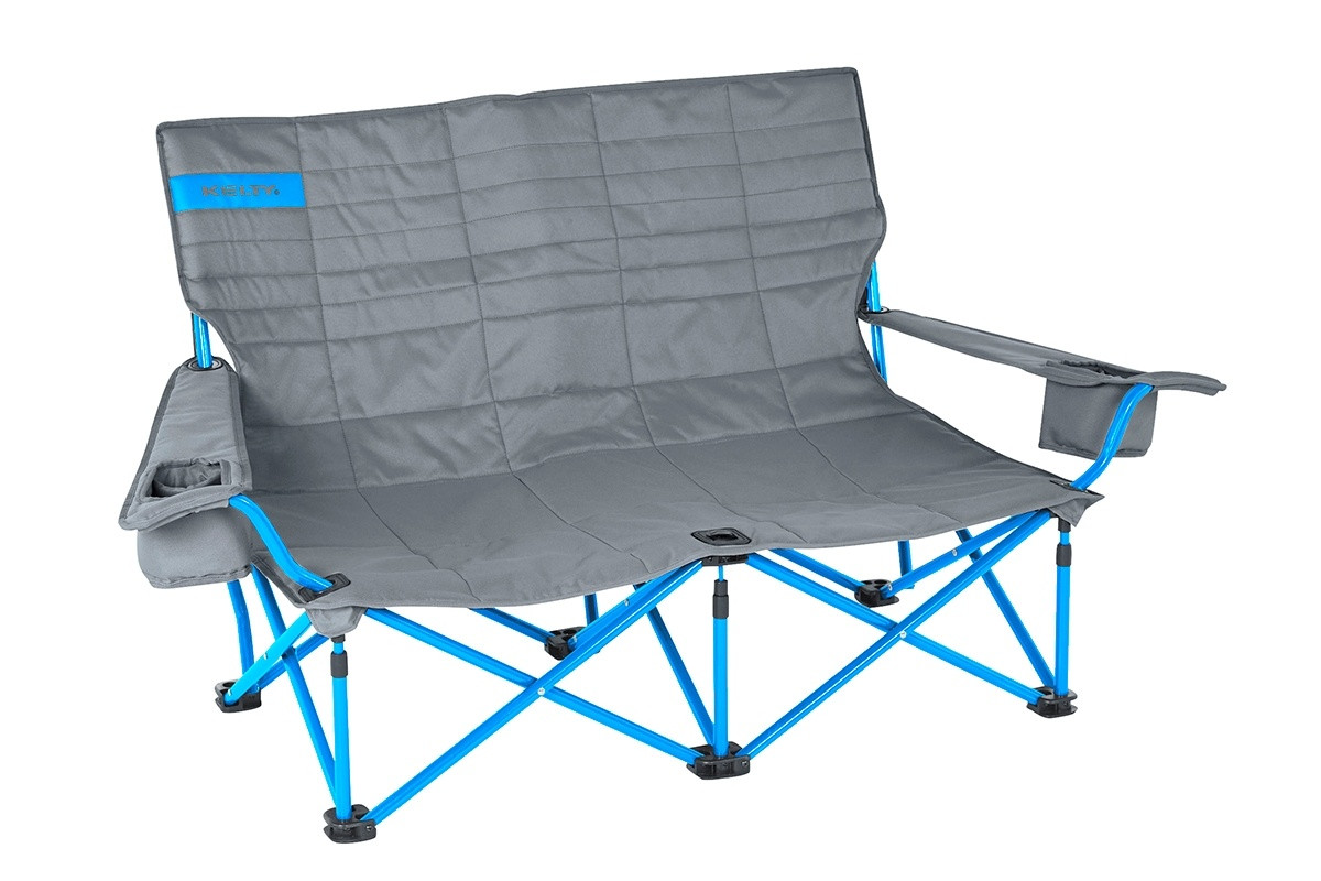 low love seat 2 person folding camp chair kelty